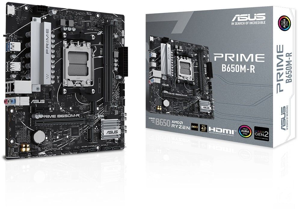 ASUS Prime B650M-R AMD B650 AM5 DDR5 7200+(OC)MHz 2xM.2 mATX Anakart
