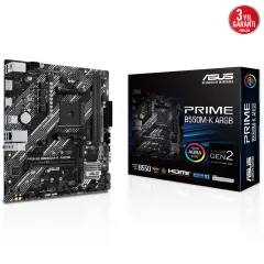 ASUS Prime B550M-K ARGB AMD Soket AM4 DDR4 4866(OC)MHz Micro ATX Anakart