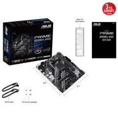 ASUS Prime B550M-K ARGB AMD Soket AM4 DDR4 4866(OC)MHz Micro ATX Anakart