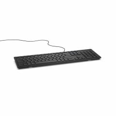 DELL Multimedia Keyboard-KB216 - International (QWERTY) - Black  580-ADHK