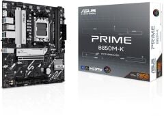 ASUS PRIME B850M-K AM5 DDR5 8400+(OC)MHz Micro ATX Anakart