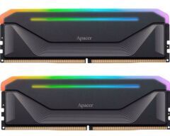 APACER NOX RGB 32GB (2x16GB) 5200MHz CL36 DDR5 Siyah Ram-AH5U32G52C522NBAA-2