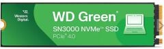WD 500GB Green SN3000 SSD m.2 NVMe 5000-4000MBPS GEN4 WDS500G4G0E