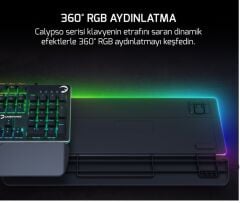GAMEPOWER Calypso V2 RGB Red Switch Kablolu Gaming Klavye