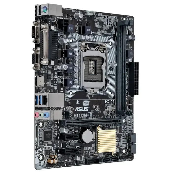 ASUS H110M-D Intel H110 Soket 1151 DDR4 2400MHz mATX Anakart