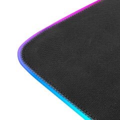 RAMPAGE Pulsar RGB XL (MP-22) Siyah 300*800*3mm RGB Ledli Gaming Mouse Pad