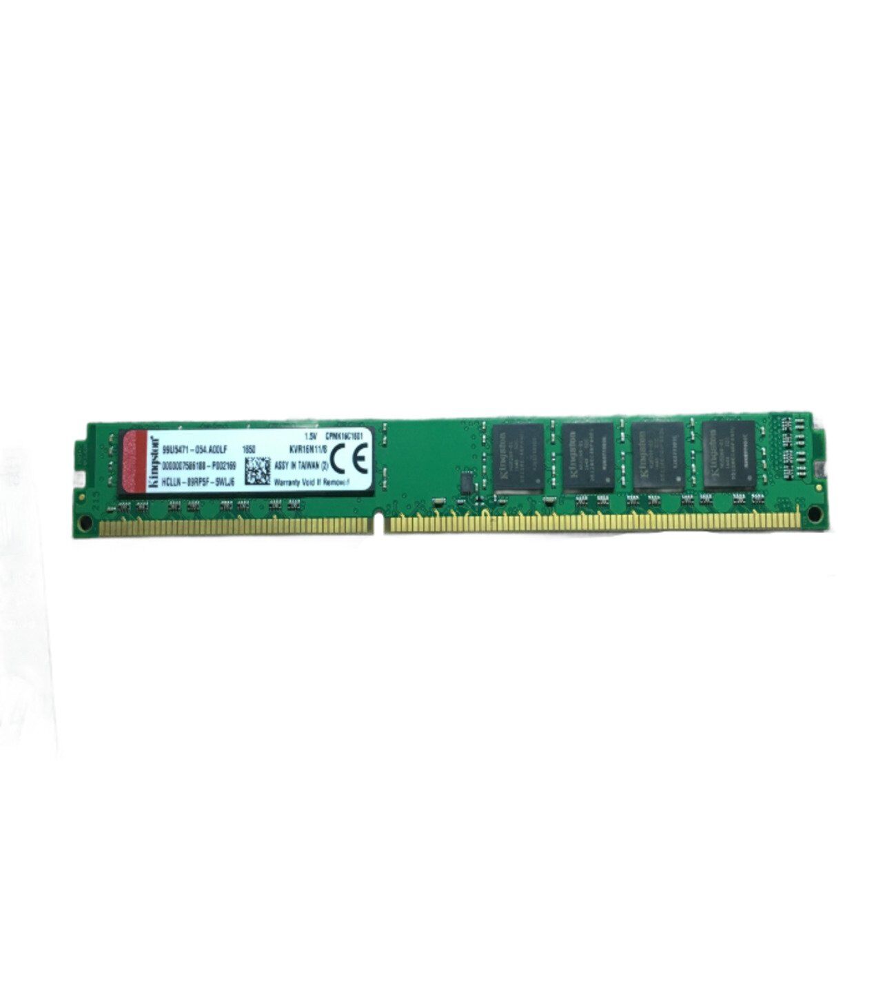 Kingston 8 GB 1600 MHz DDR3 CL11 KVR16N11/8 Ram