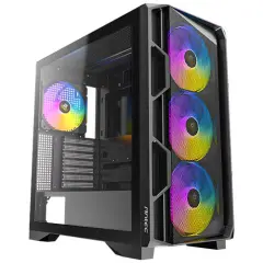 ANTEC AX1000 ARGB 750W 80+ BRONZE ATX3.1 - PCIe 5.1 4xARGB Fan ATX Siyah Mid Tower Gaming Kasa