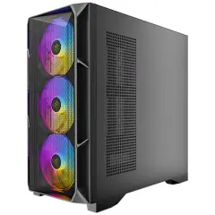 ANTEC AX1000 ARGB 750W 80+ BRONZE ATX3.1 - PCIe 5.1 4xARGB Fan ATX Siyah Mid Tower Gaming Kasa
