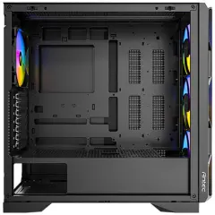 ANTEC AX1000 ARGB 750W 80+ BRONZE ATX3.1 - PCIe 5.1 4xARGB Fan ATX Siyah Mid Tower Gaming Kasa