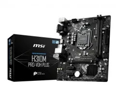 MSI H310M PRO-VDH PLUS SOKET 1151 DDR4 2666 DVI VGA HDMI USB3.1 mATX OUTLET