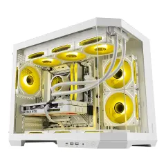SEGOTEP Lumi 3T Beyaz 750W 80+ Bronze Midi Tower Kasa (6xARGB Fan)