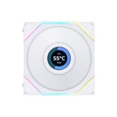 LIAN LI UNI FAN REVERSE TL WIRELESS LCD 1x120mm BEYAZ KASA FANI