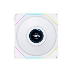 LIAN LI UNI FAN REVERSE TL WIRELESS LCD 1x120mm BEYAZ KASA FANI