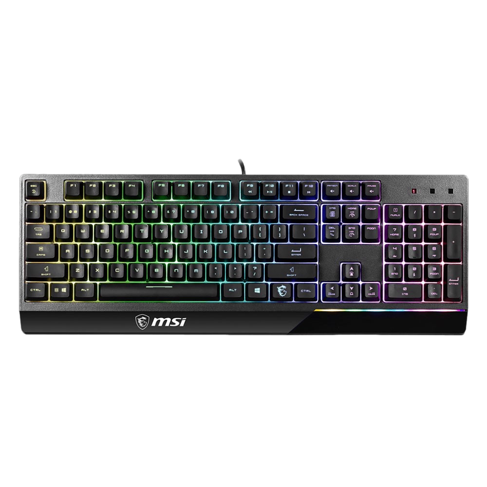 MSI Vigor GK30 TR Mekanik Hisli RGB WaterProof Gaming Klavye