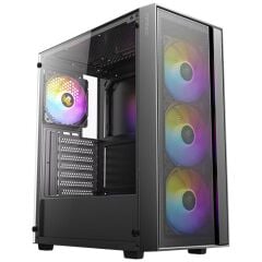 ANTEC AX65 ARGB 4x120mm Fan ATX Siyah Mid Tower Kasa