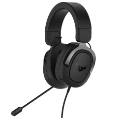 ASUS TUF Gaming H3 Gun Metal 7.1 Surround 3.5mm Kablolu Gaming Kulaklık
