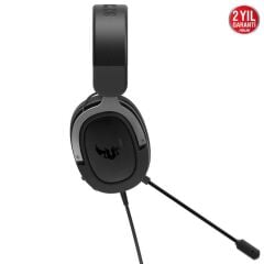 ASUS TUF Gaming H3 Gun Metal 7.1 Surround 3.5mm Kablolu Gaming Kulaklık