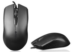 A4 TECH Kablolu USB 1000DPI V-Track Siyah Mouse OP-760-USB-BLACK