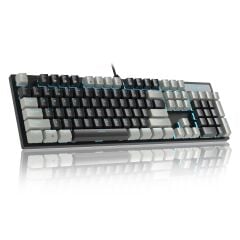 MAGEGEE MK-STORM 104 Tuş Mekanik Red Switch Kablolu Türkçe Q Gri-Siyah Gaming Klavye