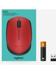 LOGITECH M171 WIRELESS KIRMIZI  MOUSE 910-004641