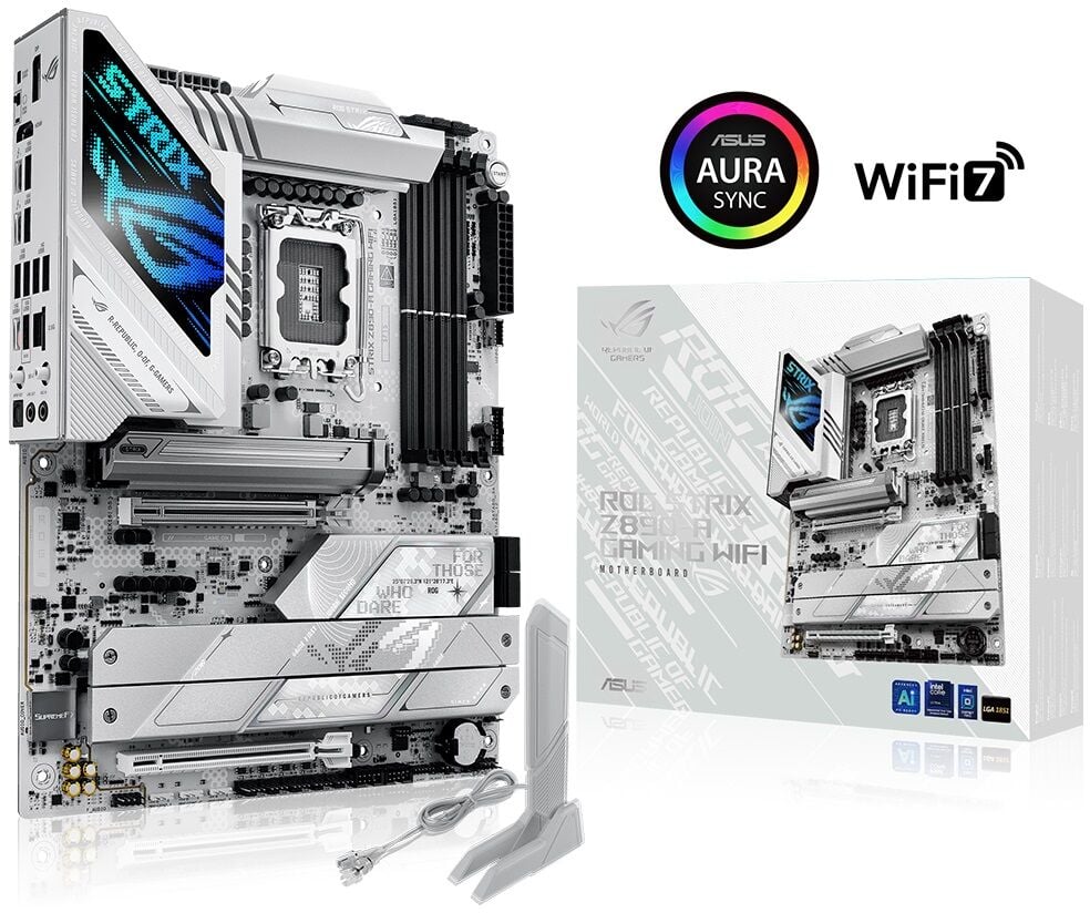 ASUS ROG STRIX Z890-A GAMING WIFI Intel LGA1851 Z890 DDR5 8600+MHz(OC) ATX Anakart