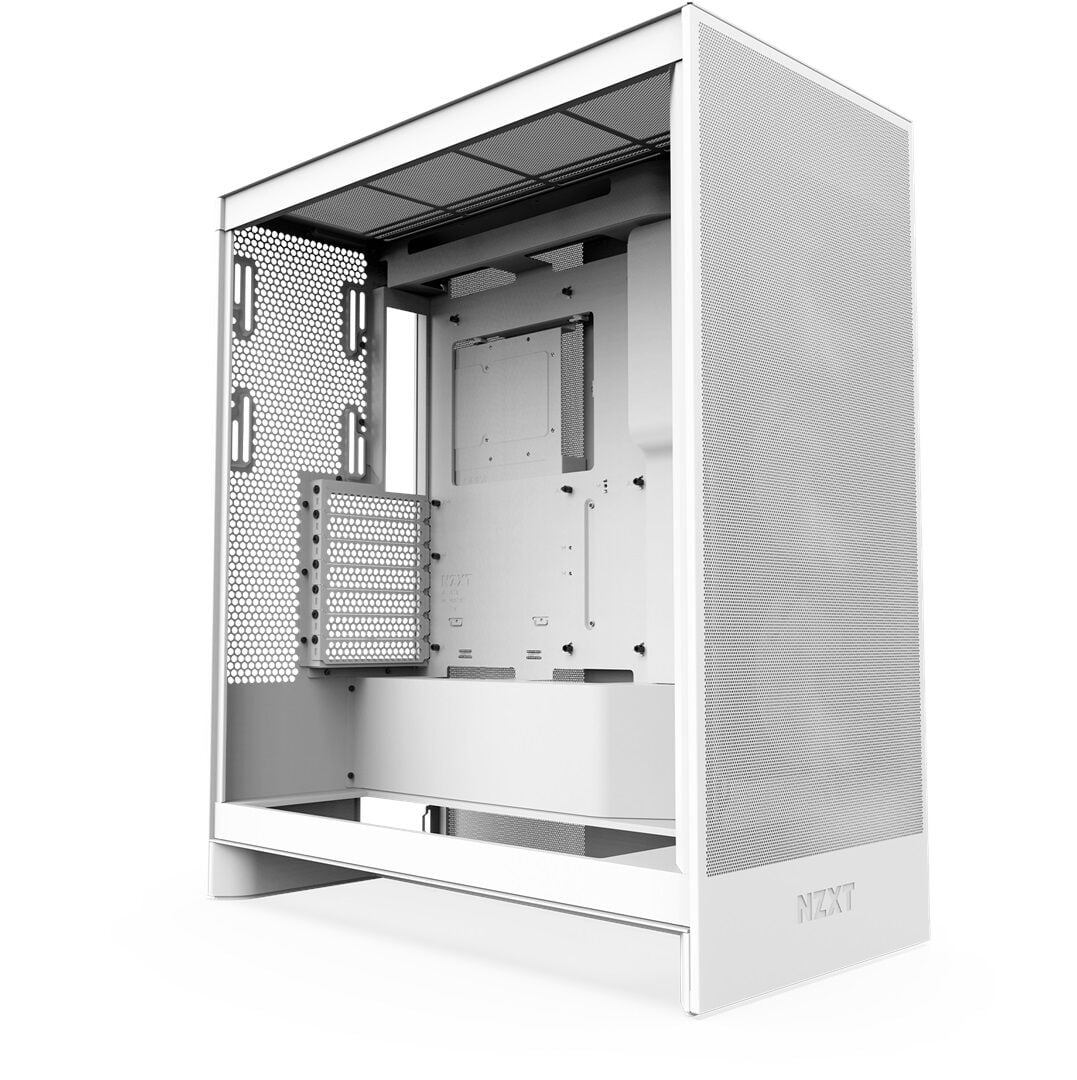 NZXT H Series H7 Flow (2024) CM-H72FW-01 Beyaz Mid Tower Gaming Kasa