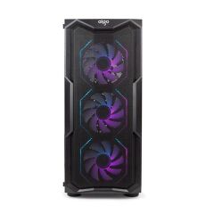 AIGO AQUARIUS Mesh 650W 80+ ARGB Mid Tower Kasa