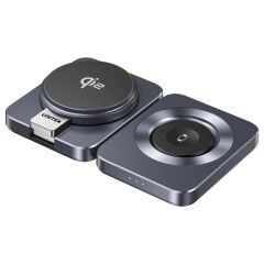 Unitek Qi2 Katlanabilir 3`ü 1 Arada Şarj İstasyonu (P1300AGY01)