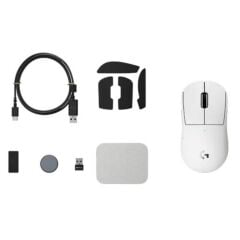 LOGITECH G PRO X Superlight 2C Beyaz Lightspeed Hero Kablosuz Mouse 910-007539