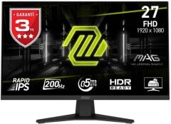 MSI MAG 274F 27 200Hz 0.5ms Adaptive Sync Full HD Flat Rapid IPS Monitör