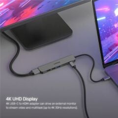 UNITEK Type-C to 7 Port Hub Dönüştürücü (H1118A)