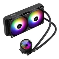 SEGOTEP BeVere 240 ARGB Siyah Sıvı İşlemci Soğutucusu AM5 ve LGA1700 Uyumlu