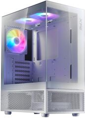 XPG Invader X Mini 5xARGB Fan Beyaz ATX Kasa