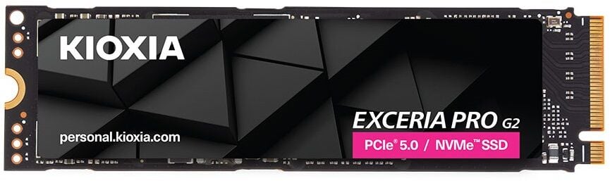 KIOXIA Exceria Pro G2 LVE10Z2T04G8 2TB Gen5 14900-13400MBsn NVMe PCIe M.2 SSD