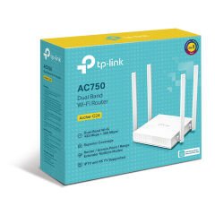 TP-LINK ARCHER C24 AC750 4PORT Dual Band Wi-Fi Router AP