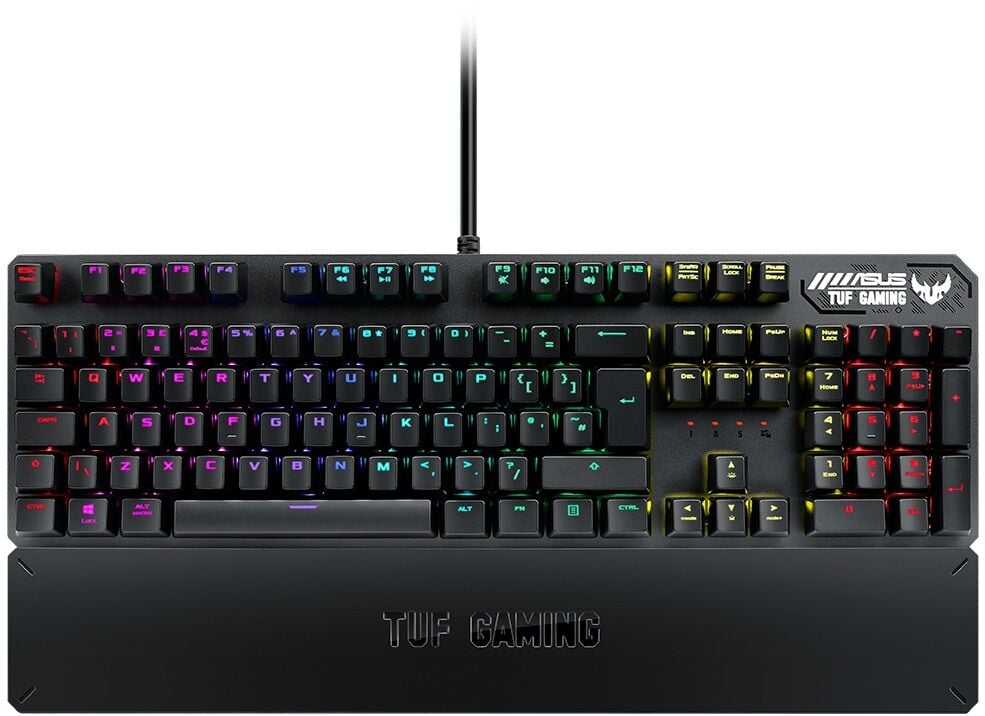 ASUS TUF Gaming K3 RGB Red Switch Mekanik Kablolu Klavye