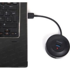 DARK Connect Master 4 Port USB 3.0 USB Hub Siyah DK-AC-USB344