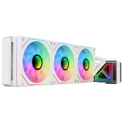 James Donkey Lugis JDC360 ARGB 360mm Beyaz Sıvı İşlemci Soğutucu AM5-LGA1700