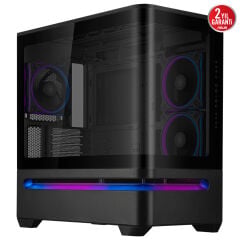 ASUS PRIME AP202 TG Temperli Cam Micro ATX Siyah Kasa