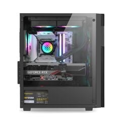 SEGOTEP Axe 5 Siyah 650W mATX 4 Fan Gaming Kasa