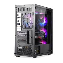 SEGOTEP Axe 5 Siyah 650W mATX 4 Fan Gaming Kasa