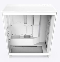NZXT H Series H7 Flow (2024) RGB CM-H72FW-R1 ATX Beyaz Mid Tower Kasa