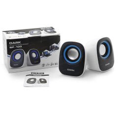 DARK SP100 1+1 Multimedia USB Speaker DK-AC-SP100