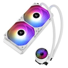 SEGOTEP BeVere 240 ARGB 260W Beyaz Sıvı İşlemci Soğutucusu (AM5 ve LGA1700 Uyumlu)
