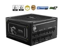 MSI MAG A1000GL PCIE5 II Siyah 1000W 80+ Gold Full Modüler Power Supply