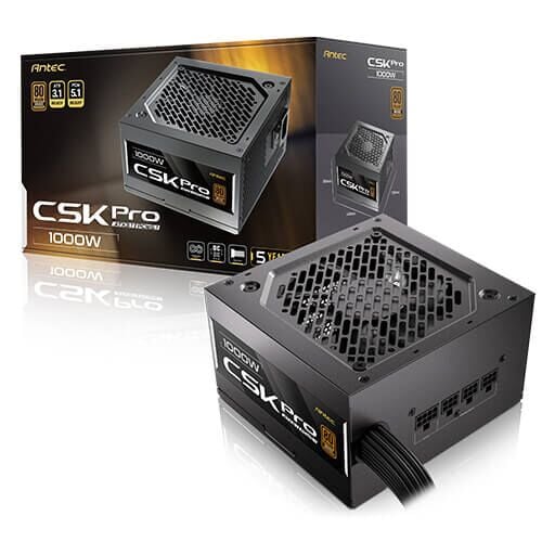ANTEC CSK1000 PRO EC 1000W 80+ Bronze Yarı Modüler Gaming Güç Kaynağı