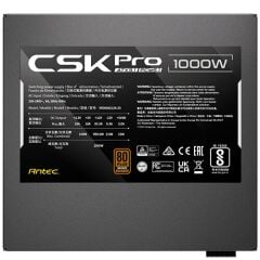 ANTEC CSK1000 PRO EC 1000W 80+ Bronze Yarı Modüler Gaming Güç Kaynağı