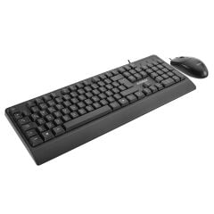 EVEREST KM-619 Siyah Usb Q Standart Klavye + Mouse Set