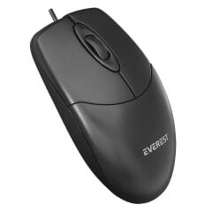 EVEREST KM-619 Siyah Usb Q Standart Klavye + Mouse Set